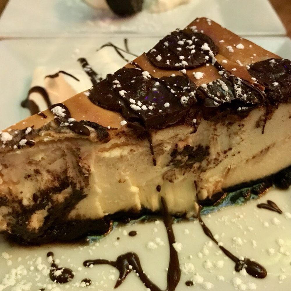Rubicon - Homemade Chocolate chip cheesecake - Cocktail Bars Near Me - Harrisburg, Pennsylvania Rubicon - Homemade Chocolate chip cheesecake - Cocktail Bars Near Me - Harrisburg, Pennsylvania