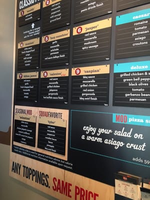 Menu photo 5 MOD Pizza Pasadena, TX Menu photo 5 MOD Pizza Pasadena, TX