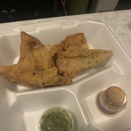 Veggie samosas Veggie samosas