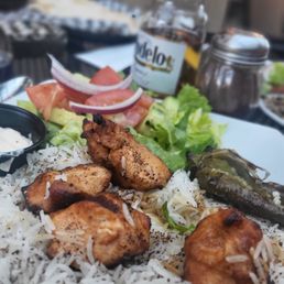 Steak Kabob Plates