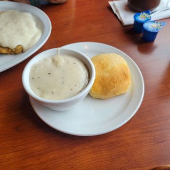 The Bakery Restaurant - Biscuit with gravy - American Near Me - Fairbanks, Alaska The Bakery Restaurant - Biscuit with gravy - American Near Me - Fairbanks, Alaska