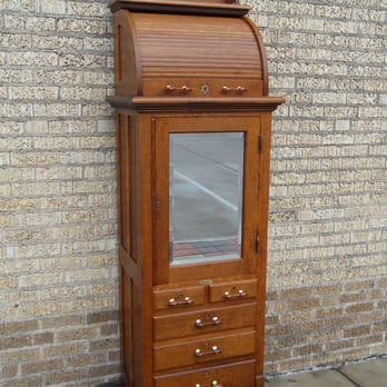 Jeff Sparks Antique Restoration - Old dental cabinet restored - Antiques Near Me - Bryan, Texas