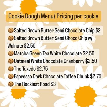 It’s Becs Dough - Pricing for each cookie, please text me to place an order! - Desserts Near Me It’s Becs Dough - Pricing for each cookie, please text me to place an order! - Desserts Near Me