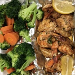 Grilled Shrimp Caesar Salad