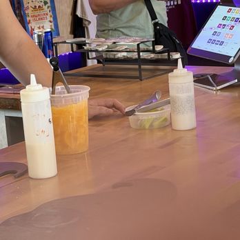The Fresh Shave - Fresh fruit and sweet cream sauce for the shave ice. - Shaved Ice Near Me - Koloa, Hawaii The Fresh Shave - Fresh fruit and sweet cream sauce for the shave ice. - Shaved Ice Near Me - Koloa, Hawaii
