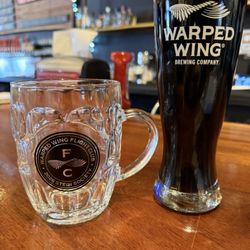 Flight club mug and a stout