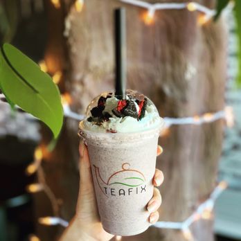 TeaFix - Oreo Frappe! - Coffee & Tea Near Me - Houston, Texas TeaFix - Oreo Frappe! - Coffee & Tea Near Me - Houston, Texas