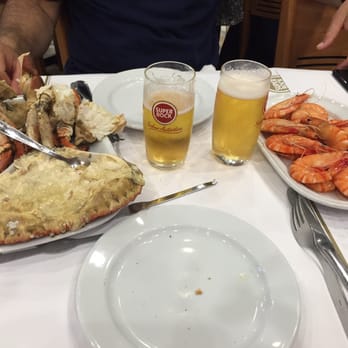 Cervejaria Ramiro - Two small beers, prawns and whole crab, lunch was 45€ - Seafood Near Me - Lisbon, 11