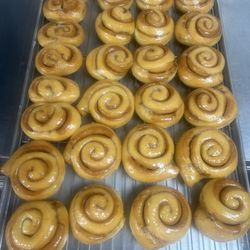 Rainbow Donuts - Cinnamon rolls