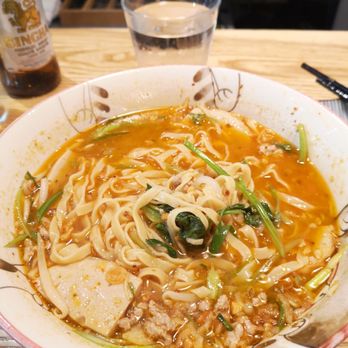 Fat Mao - Hot n Sour Pork noodles, look at that color - Asian Fusion Near Me - Vancouver, British Columbia Fat Mao - Hot n Sour Pork noodles, look at that color - Asian Fusion Near Me - Vancouver, British Columbia
