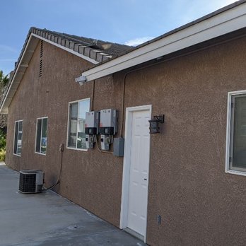 A4 Painting - Left side of home finished. And door. - Painters Near Me A4 Painting - Left side of home finished. And door. - Painters Near Me