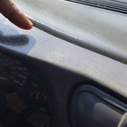 The crack on my dashboard