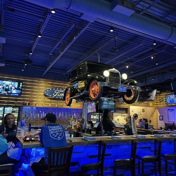 Ford's Garage Wesley Chapel - Interior bar area - Burgers Near Me - Lutz, Florida