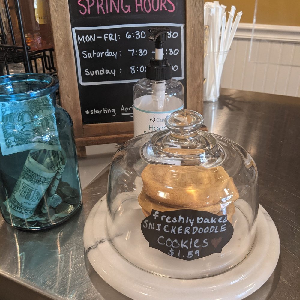 The Good Bean - Fresh homemade cookies! Such reasonable prices for a cute coffee shop like this! Fresh coffee, free wi-fi, and kind service! - Coffee & Tea Near Me - Dover, New Jersey The Good Bean - Fresh homemade cookies! Such reasonable prices for a cute coffee shop like this! Fresh coffee, free wi-fi, and kind service! - Coffee & Tea Near Me - Dover, New Jersey