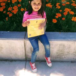 Rucker School - So proud of my daughter earning an award.