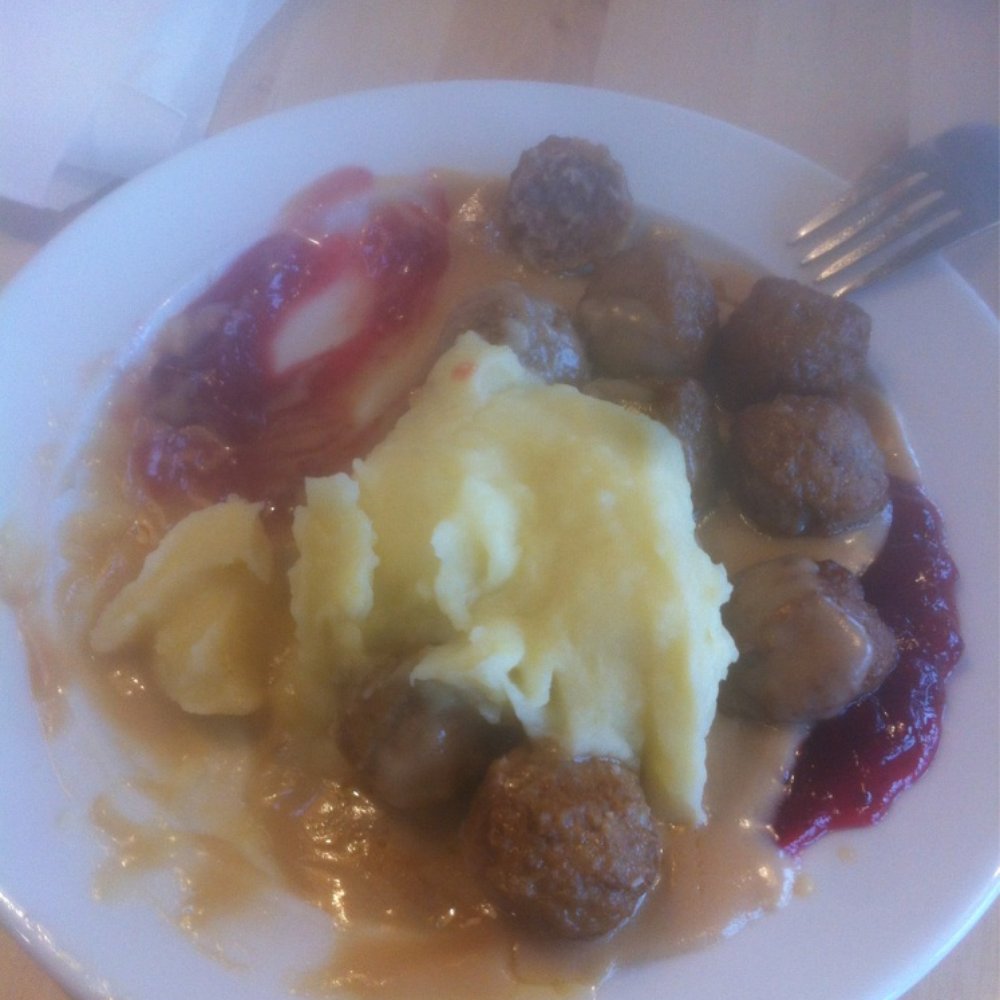 IKEA - Swedish meatball break. So good that I started devouring them before I remembered to take a photo! - Furniture Stores Near Me - Vösendorf, 3
