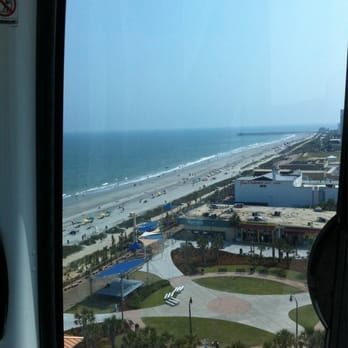 SkyWheel Myrtle Beach - View down the beach from in the Skywheel - Amusement Parks Near Me - Myrtle Beach, South Carolina SkyWheel Myrtle Beach - View down the beach from in the Skywheel - Amusement Parks Near Me - Myrtle Beach, South Carolina
