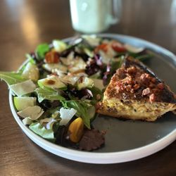 The Bread & The Cup Café - Bacon quiche