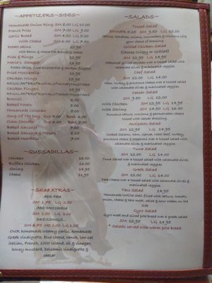 Menu photo 6 Maria's Pizza Colchester, CT