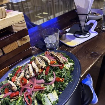 SPIN Chicago - This big ass salad! it was so yummy tho! - American Near Me - Chicago, Illinois