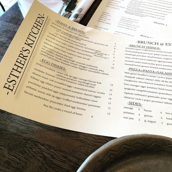 Esther's Kitchen - The Brunch Menu - Italian Near Me - Las Vegas, Nevada