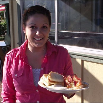 Priest Station Cafe - Meet Audrey, my friendly and cheerful server, who brings my breakfast to my table with a smile. - American Near Me - Big Oak Flat, California Priest Station Cafe - Meet Audrey, my friendly and cheerful server, who brings my breakfast to my table with a smile. - American Near Me - Big Oak Flat, California