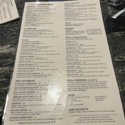Menu Menu