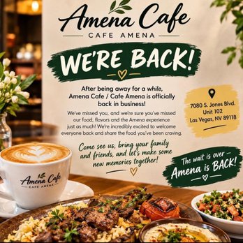Amena Cafe - Mediterranean Near Me - Las Vegas, Nevada Amena Cafe - Mediterranean Near Me - Las Vegas, Nevada