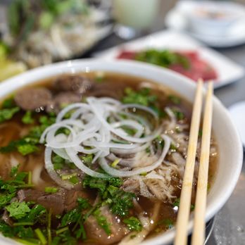 Roots Bistro - Wagyu Pho Special aka Phở Wagyu Dặc Biệt ($17.99) - Vietnamese Near Me - San Jose, California