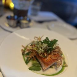 PAN-SEARED WILD KING SALMON