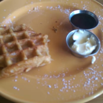 Off the Waffle - This is the origibal waffle with pure maple syrup and butter. - Desserts Near Me - Eugene, Oregon Off the Waffle - This is the origibal waffle with pure maple syrup and butter. - Desserts Near Me - Eugene, Oregon
