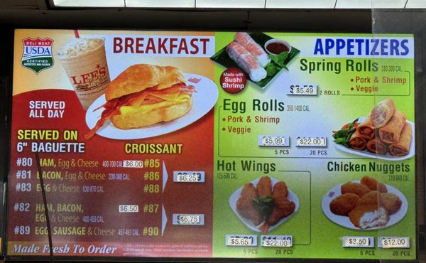 Menu photo 4 Lee's Sandwiches GardenGrove, CA Menu photo 4 Lee's Sandwiches GardenGrove, CA