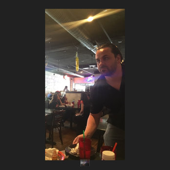 Front Street Cantina - Here is our clearly drunk crazy manager. Eyes are bloodshot. Moments before he stormed off and yelled at us to not come back. - Mexican Near Me - Naperville, Illinois