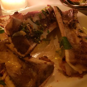 Arnette's Chop Shop - Bone marrow. (Pretty sure there was truffle oil on it, too.) - Steakhouses Near Me - Brookhaven, Georgia Arnette's Chop Shop - Bone marrow. (Pretty sure there was truffle oil on it, too.) - Steakhouses Near Me - Brookhaven, Georgia