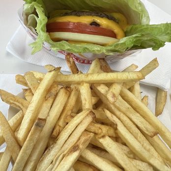 In-N-Out Burger - My favorite. Double double protein style w/ extra mustard, grilled & raw onions, no spread on the burger & no salt on my fries or burger - Fast Food Near Me - West Covina, California In-N-Out Burger - My favorite. Double double protein style w/ extra mustard, grilled & raw onions, no spread on the burger & no salt on my fries or burger - Fast Food Near Me - West Covina, California