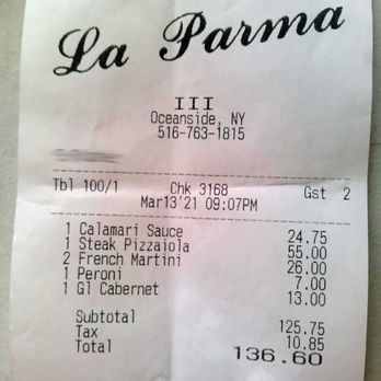 La Parma III Italian Restaurant - Italian Near Me - Oceanside, New York La Parma III Italian Restaurant - Italian Near Me - Oceanside, New York