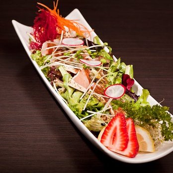 Hosuka - a plate of salad with strawberries and radishes - Japanese Near Me - Shawnigan Lake, British Columbia Hosuka - a plate of salad with strawberries and radishes - Japanese Near Me - Shawnigan Lake, British Columbia