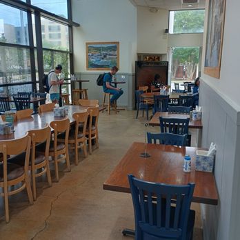 Taziki's Mediterranean Cafe - Mtn. Brook - Inside seating - Greek Near Me - Mountain Brook, Alabama