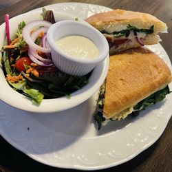 Two Bit Street Cafe - Mediterranean sandwich