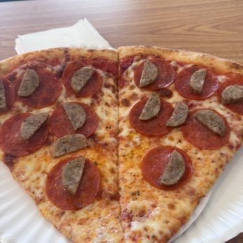 Bonello's New York Pizza - 2 slice pizza combo comes with a can of soda - Pizza Near Me - San Pedro, California Bonello's New York Pizza - 2 slice pizza combo comes with a can of soda - Pizza Near Me - San Pedro, California