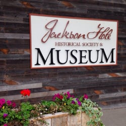 Jackson Hole Museum - Entrance sign.