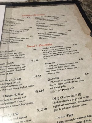 Menu photo 6 Mesa Cafe and Grill Cranston, RI Menu photo 6 Mesa Cafe and Grill Cranston, RI