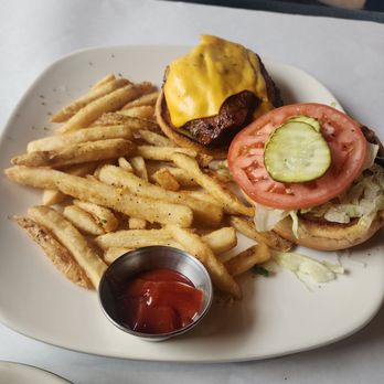 Half Shell Oyster House - Burger and fries - Seafood Near Me - Biloxi, Mississippi Half Shell Oyster House - Burger and fries - Seafood Near Me - Biloxi, Mississippi