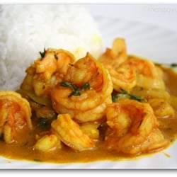 Curry Shrimp, made to order
