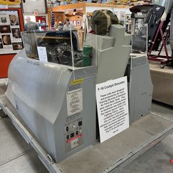 WNC Air Museum - F-16 Cockpit Simulator