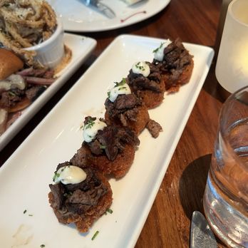 Perry's Steakhouse & Grille - Park District - Steak & Tater Totter Bites* - Steakhouses Near Me - Dallas, Texas