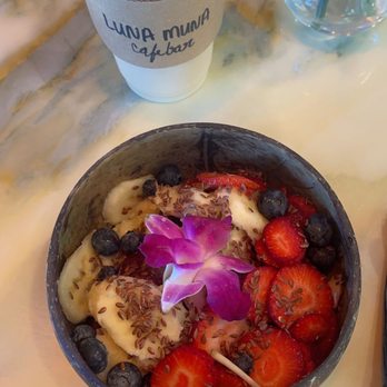 Luna Muna Cafe Bar - Acai Bowl & Iced Caramel Macchiato - Breakfast & Brunch Near Me - Panama City, Florida Luna Muna Cafe Bar - Acai Bowl & Iced Caramel Macchiato - Breakfast & Brunch Near Me - Panama City, Florida