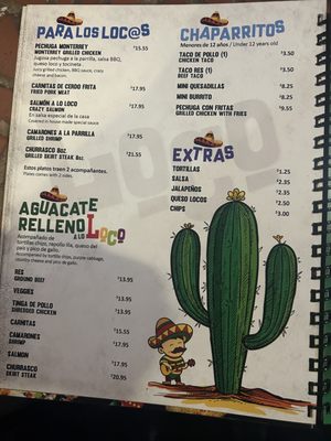 Menu photo 3 Poco Loco Vega Baja, PR