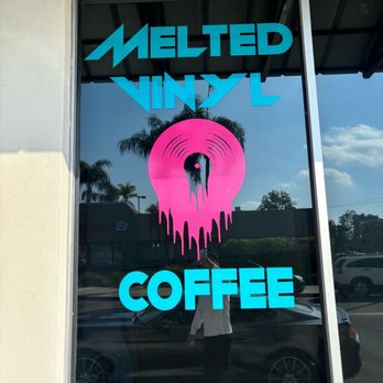 Melted Vinyl Coffee - Logo - Coffee & Tea Near Me - Brea, California