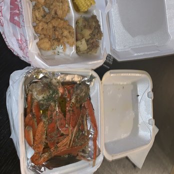 Crabman 305 Miami - Snow crab and 1/2 Fried Conch - Seafood Near Me - Opa-locka, Florida